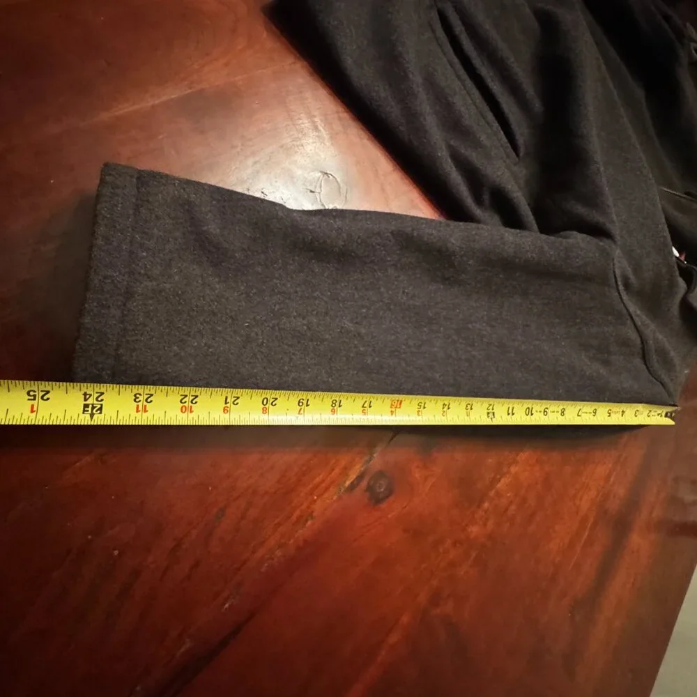 Gap Jacket Pea Coat Men Large Black Wool‎ Blend Full Zip Quilt Lined warm - Picture 7 of 8